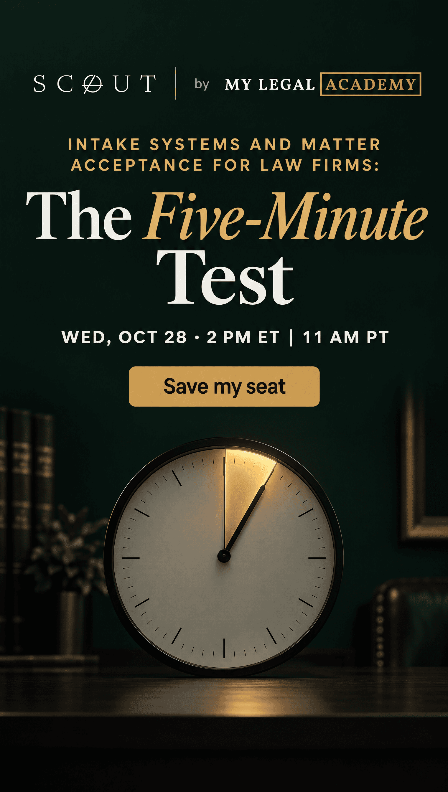 Intake Systems and Matter Acceptance for Law Firms: The Five-Minute Test